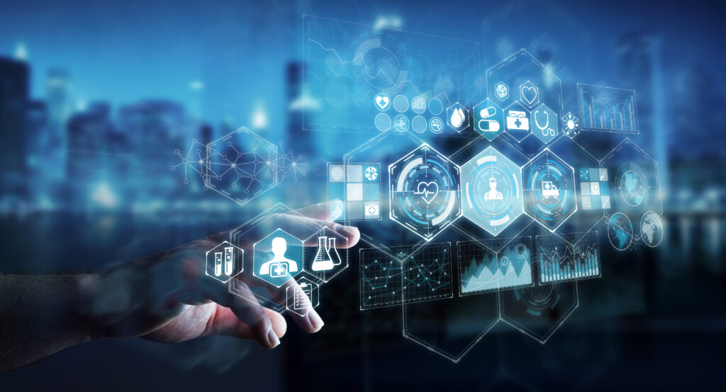 Stock analysis photo with medicine theme