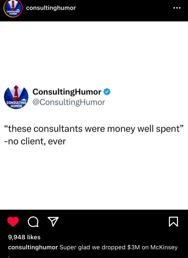 consulting humor