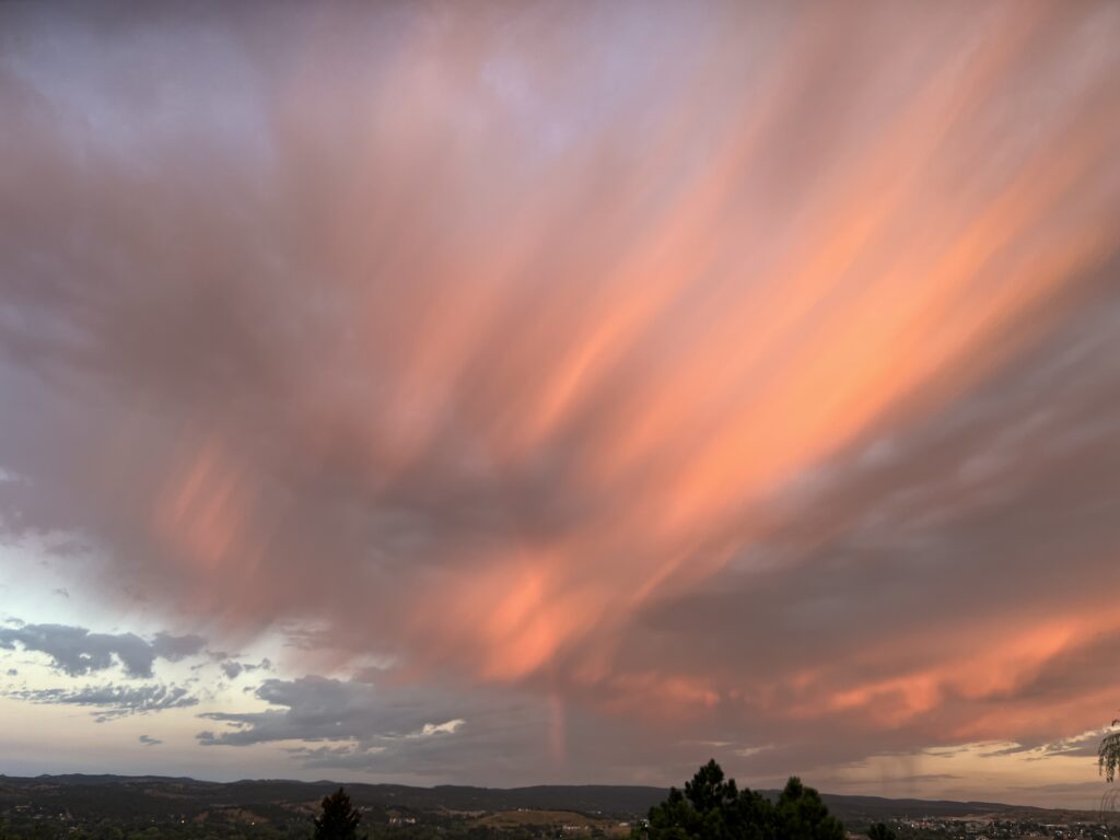 A sunset